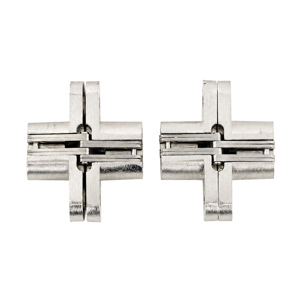 JTC-532-1 Concealed Hinge Satin Nickel Zinc Alloy 45mm - Image 1