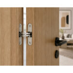 Concealed Hinge Satin Nickel Zinc Alloy 45mm - Image 3