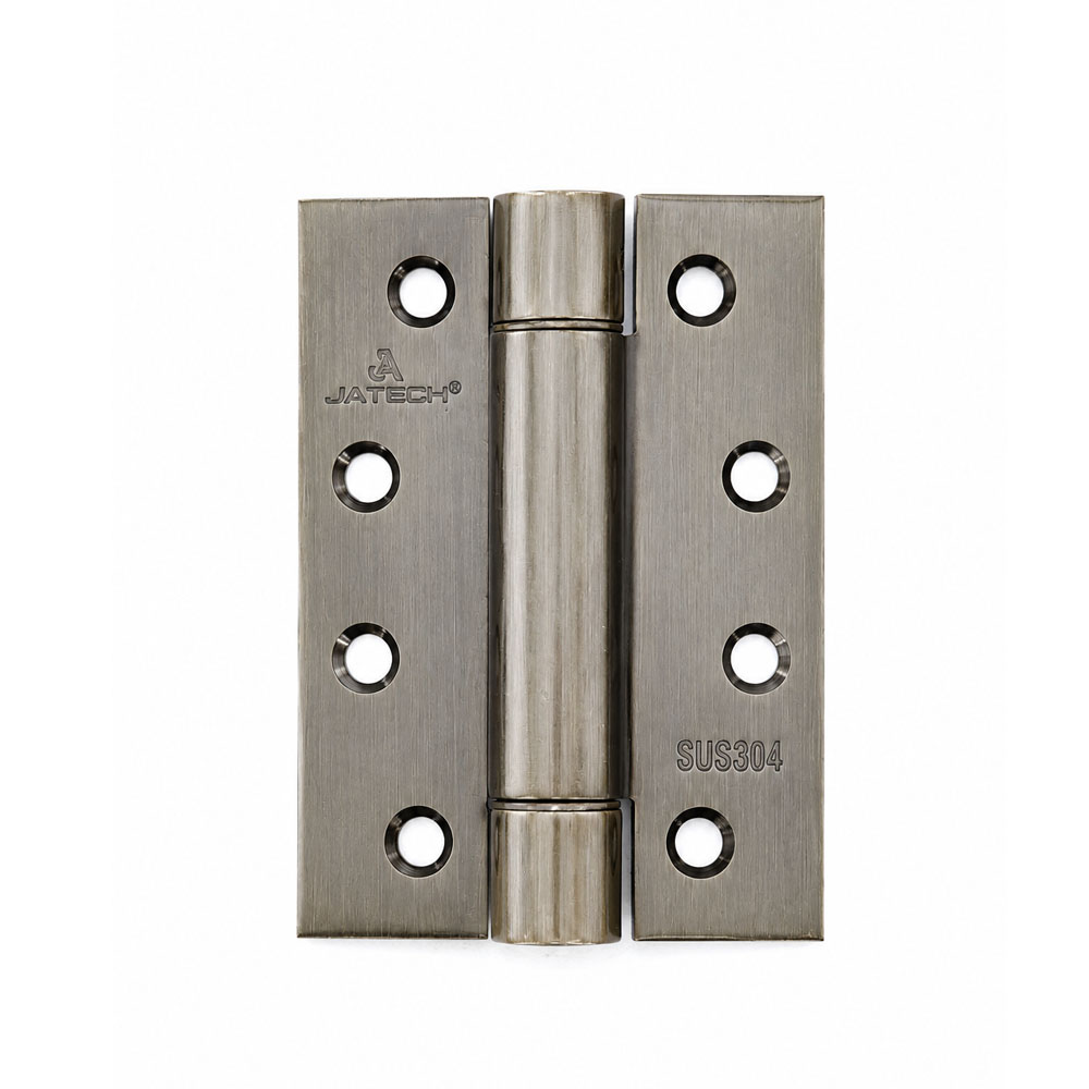 JTC-540-1 Single Action Spring Hinge Antique Bronze 4"x3"x3mm - Image 1