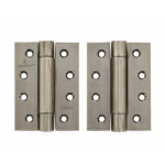 Single Action Spring Hinge Antique Bronze 4"x3"x3mm - Image 4