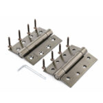 Single Action Spring Hinge Antique Bronze 4"x3"x3mm - Image 5