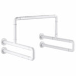 Grab Bar Stainless White 600 x 680 x 420mm