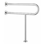 Grab Bar Stainless Steel Satin 800mm x 810mm
