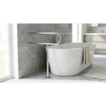 Grab Bar Stainless Steel Satin 800mm x 810mm - Image 2