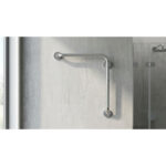 Grab Bar Stainless Polished 610 x 710 mm - Image 2