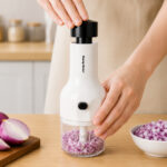 Manual Push Onion & Vegetable Chopper - Image 3