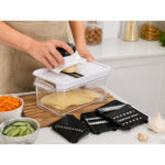 Multifunction Vegetable Slicer & Grater with Container - Image 3