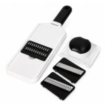 Multi-Blade Vegetable Hand Slicer & Grater with Safety Holder – 35.2cm
