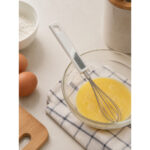 Mini Stainless Steel Whisk White – 9 Inch - Image 2