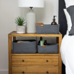Rope Storage Baskets with Accent Tabs Grey - Set of 3 - Image 3