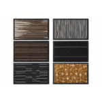 Contemporary Linear Stripe Bath Mat 17.5 x 29 Inch