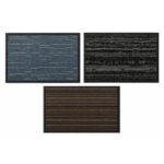 Contemporary Linear Stripe Bath Mat 23.6 x 35.4 Inch