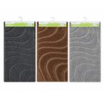 Wavy Line Plush Bath Mat 40x60cm