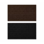 Geometric Border Utility Door Mat 19.6 x 31.4 Inch