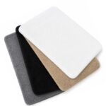 Soft Absorbent Bath Mat With Anti-slip Backing 19.6 x 31.4 Inch.