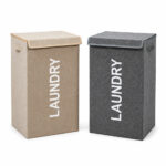 Cotton-Linen Dirty Clothes Bucket (Cotton- Linen + Cardboard)