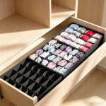 24-Compartment Fabric Drawer Organizer - Image 2