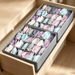 24-Compartment Fabric Drawer Organizer - Image 3