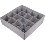 16-Compartment Fabric Drawer Organizer - Image 2
