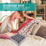16-Compartment Fabric Drawer Organizer - Image 6