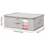Small under-bed storage box (Oxford cloth + PP board) - Image 4