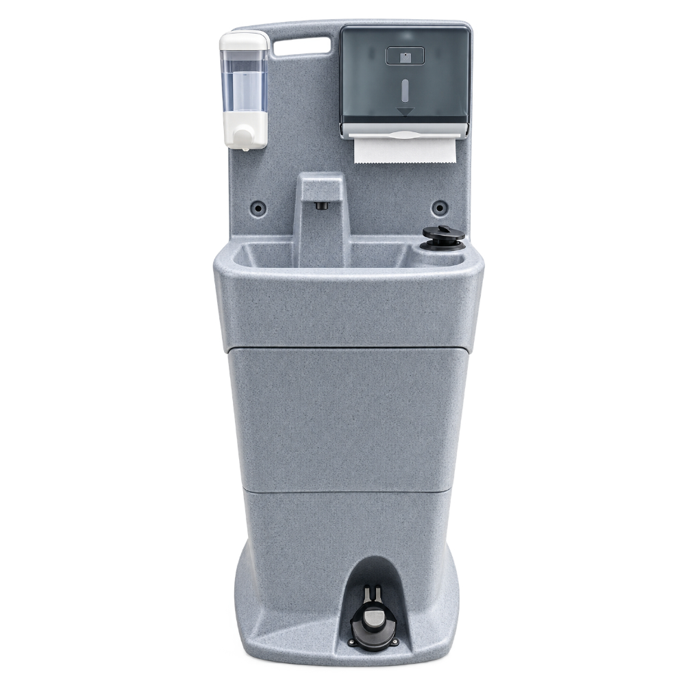 OSM-2668-4 Portable Hand Wash Station with Foot Pump - Image 1