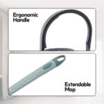 360° Spin Mop & Bucket Set with Stainless Steel Wringer - Image 8