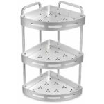 3 Tier PP Corner Bathroom Organizer Rack