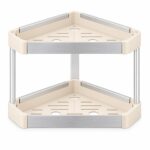 2 Tier PP Corner Countertop Organizer