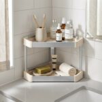 2 Tier PP Corner Countertop Organizer - Image 2