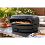 Rotating Stone Pizza Oven 16" Gas with Digital Temperature Display - Image 3
