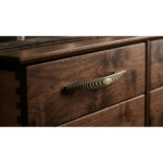 Eclipse Ripple Fix Handle Matt Antique Bronze - 128mm - Image 4