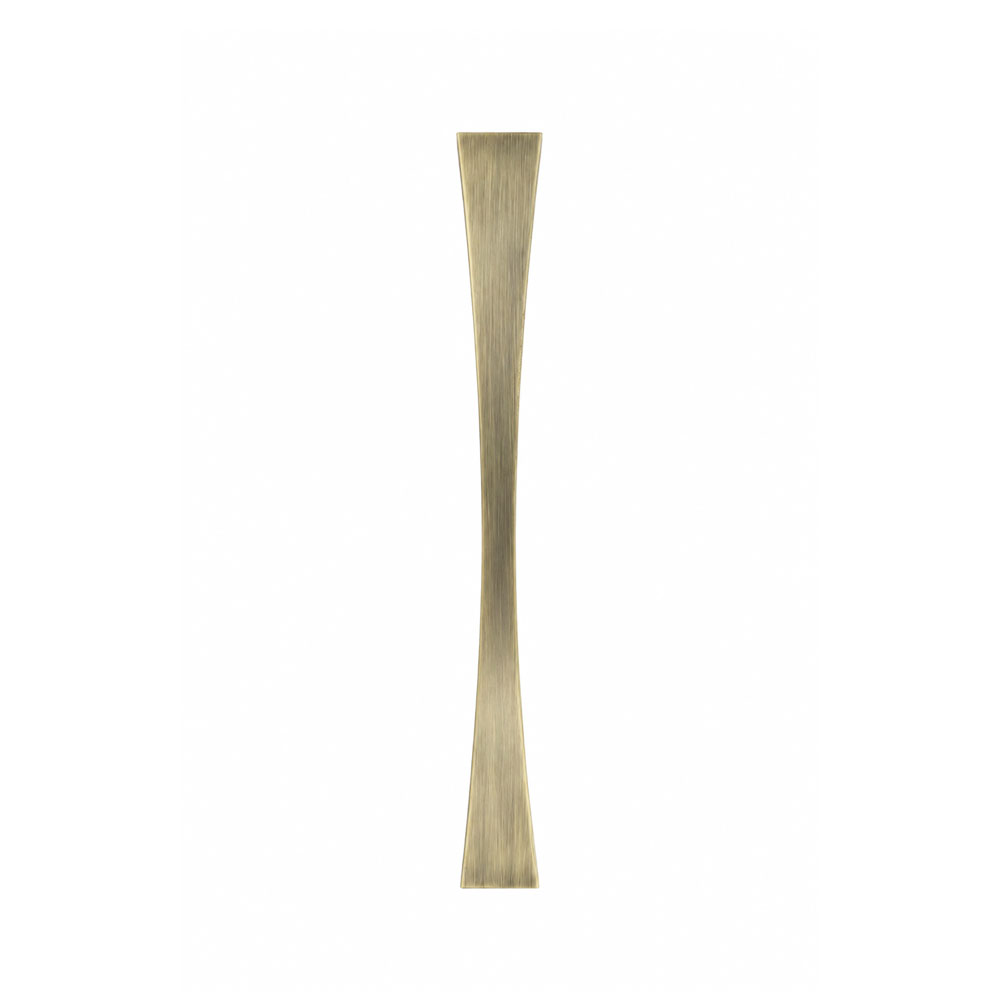 WEL-18-1 Elegance Slim Curve Fix Handle Matt Antique Bronze - 192mm - Image 1