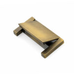 Modern Plate Fix Handle Matt Antique Bronze - 4x7mm - Image 2