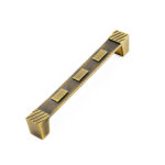 Decorative Blocks Fix Handle Matt Antique Bronze - 160mm - Image 2