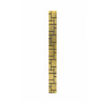 Mosaic Brick Fix Handle Matt Antique Bronze - 128mm