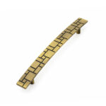 Mosaic Brick Fix Handle Matt Antique Bronze - 128mm - Image 2