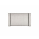 Modern Plate Fix Handle Satin Nickle - 4x7mm