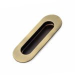 Oval Sliding Handle Stainless Steel Matt Antique Bronze - 105mm - Image 2