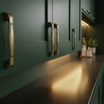 Modern Streamline Fix Handle Matt Antique Bronze - 192mm - Image 3