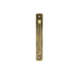 Classic Plate Fix Handle Matt Antique Bronze - 160mm