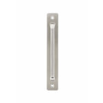 Classic Plate Fix Handle Satin Nickel – 160mm