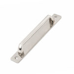 Classic Plate Fix Handle Satin Nickel – 160mm - Image 2