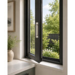Classic Plate Fix Handle Satin Nickel – 160mm - Image 3