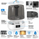 6L Smart Ultrasonic Humidifier with Aromatherapy - Image 3