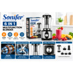 6-in-1 Multifunction Blender - 600 W - Image 2