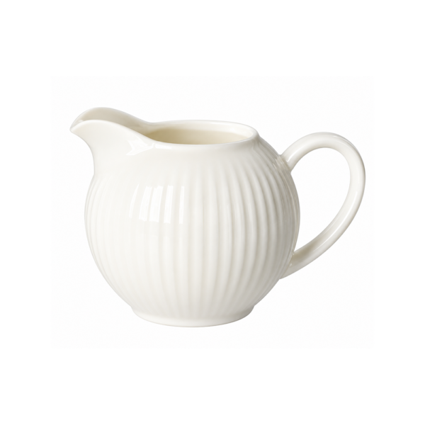 Ribbed Ceramic Milk Pot 290ml