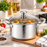 Stainless Steel Pot - 24 x 14.5 cm - Image 3