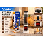 Ceramic Fan Heater with Oscillating Airflow And Overheat Protection - Image 6