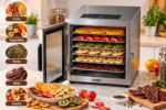 Sonifer Stainless Steel Food Dehydrator Machine for Drying Fruits Meat Herbs - Image 5